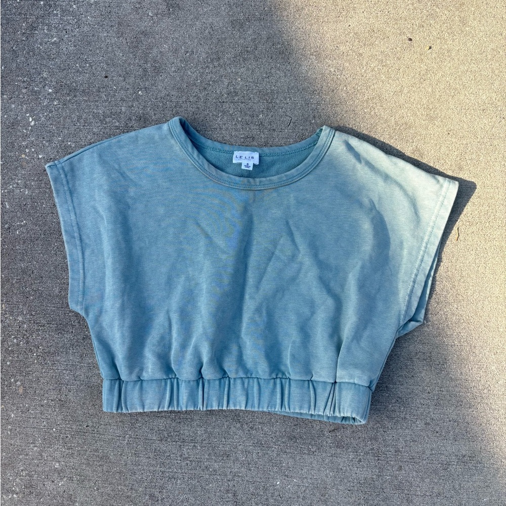 Le Lis Blue Tank Top